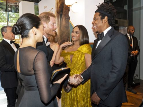 Beyonce is the latest celebrity to share a message of support for the Duchess of Sussex following her incendiary interview with Oprah Winfrey (Niklas Halle’n/PA)