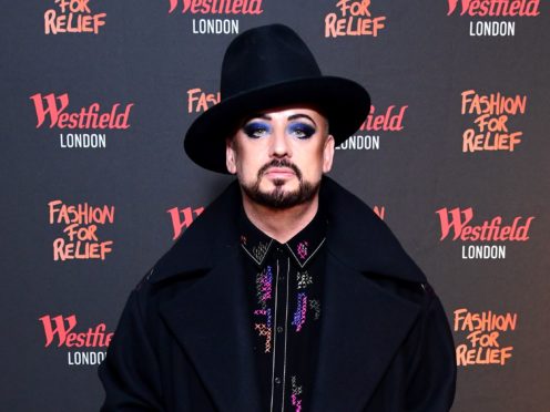 Boy George’s content will include animated and still versions of his own paintings, as well as music and other artistic endeavours (Ian West/PA)