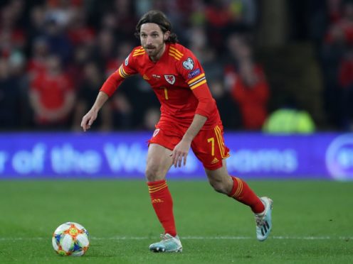 Joe Allen will miss Wales’ World Cup qualifier against the Czech Republic after his injury against Belgium (Nick Potts/PA Images).