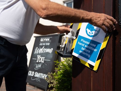 Hospitality and retail bosses have warned that the use of vaccine passports or certification for customers entering venues could face ‘legal concerns’ and create enforcement problems for businesses (Joe Giddens/PA)