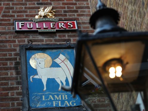 Fullers’ Lamb and Flag pub in Covent Garden, London (Yui mok/PA)