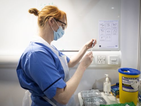 Nearly four million people will no longer be asked to shield to protect themselves from the serious side-effects of Covid-19 from April 1 (Jane Barlow/PA)