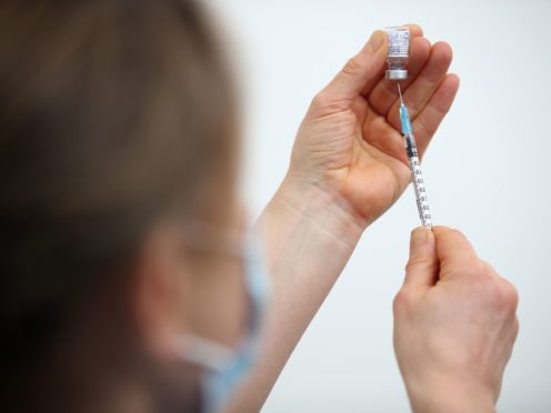 The Pfizer-BioNTech coronavirus vaccine has been trialled in children aged 12 to 15 (PA)