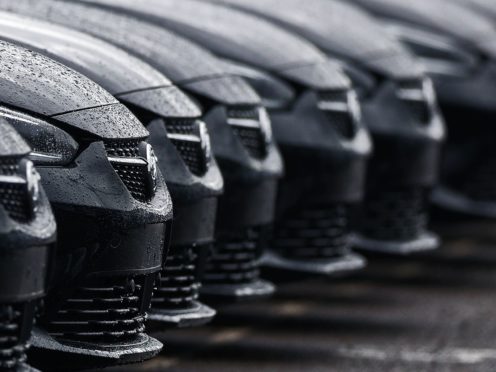 Fewer cars were made in the UK in February, the SMMT reports (Peter Byrne/PA)