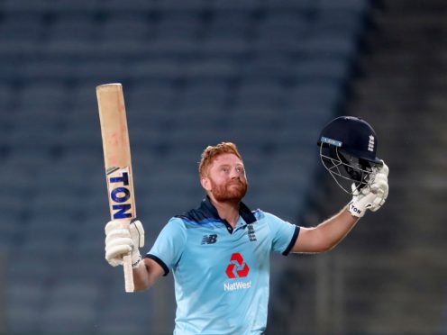 Jonny Bairstow struck a ton for England (Rafiq Maqbool/AP)