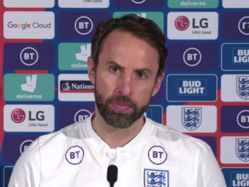 Gareth Southgate’s side face Albania on Sunday (PA)