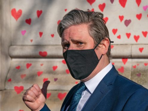 Labour Party leader Keir Starmer said the question of whether to introduce vaccine passports is very difficult (Aaron Chown/PA)