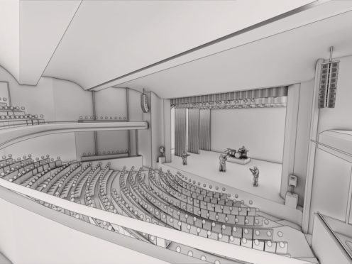 Plan of the new auditorium (South Somerset District Council/PA)