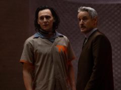 Loki (Tom Hiddleston) and Mobius (Owen Wilson) in Marvel Studios’ Loki, exclusively on Disney+ (Marvel Studios)