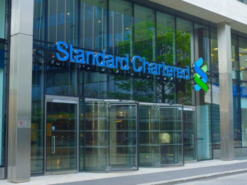 Standard Chartered bank’s London office (Finsbury/PA)