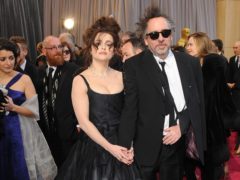 Helena Bonham Carter and Tim Burton (Ian West/PA)