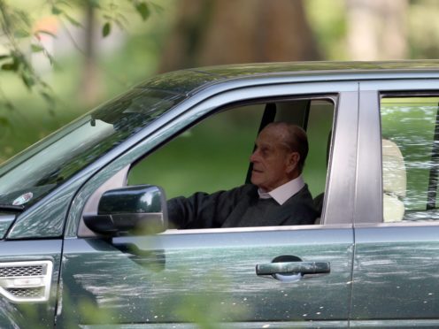 The Duke of Edinburgh was criticised after he was involved in a car crash at the age of 97 (Steve Parsons/PA)