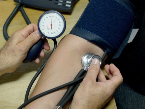 Many more people could benefit from blood pressure-lowering medication, according to a study (Anthony Devlin/PA)