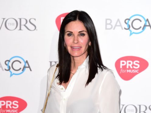 Courteney Cox channelled her Friends character Monica Geller as she showed off her organisational skills on Instagram (Ian West/PA)