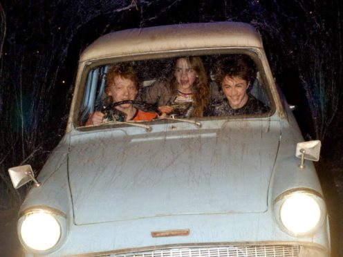 The stolen vehicle was a replica of the Weasleys’ Ford Anglia from the Harry Potter movies (Yiu Mok/PA)