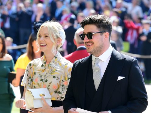 Carey Mulligan was joined by singer husband Marcus Mumford during her hosting slot on US sketch show Saturday Night Live (Ian West/PA)