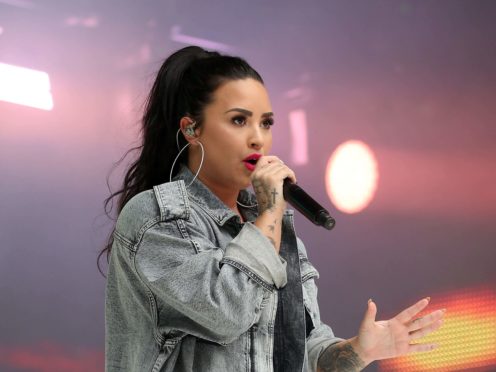 Demi Lovato recreated her 2018 near-fatal overdose in the music video for her latest single Dancing With The Devil (Isabel Infantes/PA)