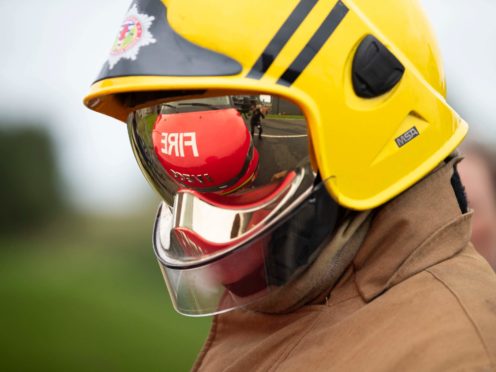 Three fire engines were sent to the scene in the early hours of Wednesday (Jane Barlow/PA)