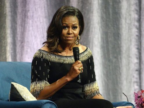 Former US First Lady Michelle Obama (Kirsty O’Connor/PA)