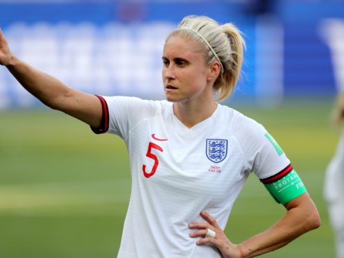 Steph Houghton wants England to top their World Cup qualifying group (Richard Sellers/PA)