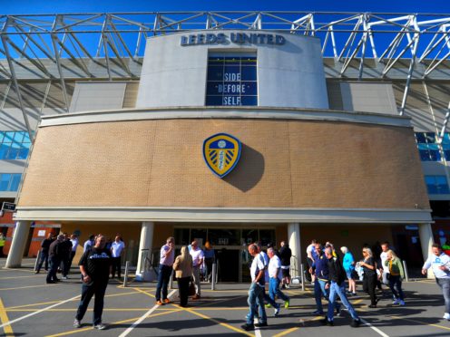 Leeds have reported operating losses of over £64million for last season (Mike Egerton/PA)