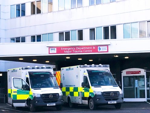 A 47-year-old man was found injured and taken to Ninewells Hospital (Jane Barlow/PA)