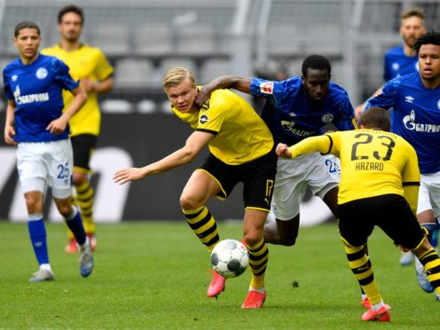 Manchester City are preparing to come up against Erling Haaland (Martin Meissner/POOL)