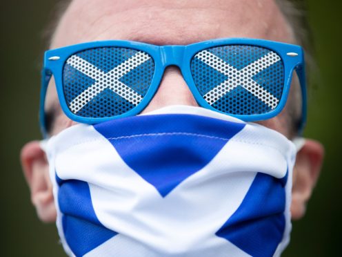 A poll suggests 42% of people would vote Yes in a Scottish independence referendum, and 49% would vote No (Jane Barlow/PA)