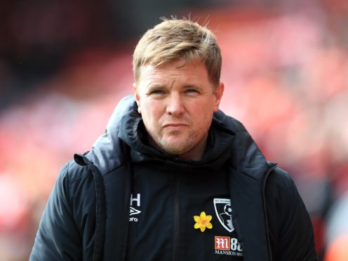 Eddie Howe has been in talks with Celtic (Mike Egerton/PA)