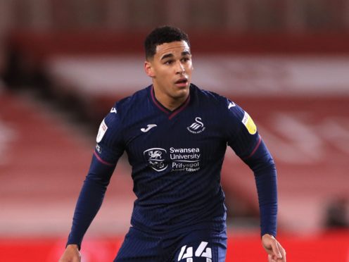 Ben Cabango has been sent home from the Swansea squad after breaching Covid-19 protocols (Mike Egerton/PA)