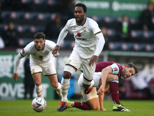 MK Dons’ Cameron Jerome is concerned about the lack of progress against racism (Tim Goode/PA)