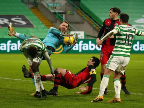 St Mirren’s Jak Alnwick is relishing the end to the season (Andrew Milligan/PA)