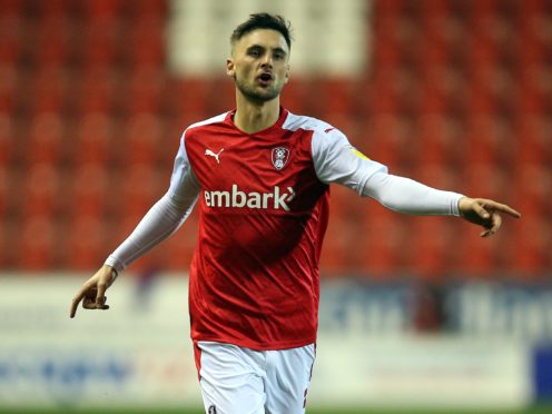 Lewis Wing impressed for Rotherham but could not find a way through (Nigel French/PA)
