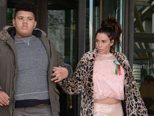 Katie and Harvey Price (Nick Ansell/PA)