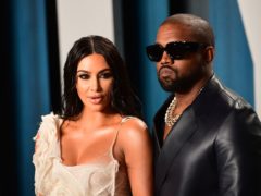 Kanye West agrees with estranged wife Kim Kardashian West’s request they share joint custody of their four children, court documents show (Ian West/PA)