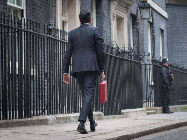 Chancellor of the Exchequer, Rishi Sunak (Stefan Rousseau/PA)