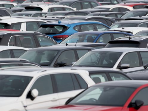 Preliminary figures show demand for new cars growing by 11% last month compared with the same time last year (Joe Giddens/PA)