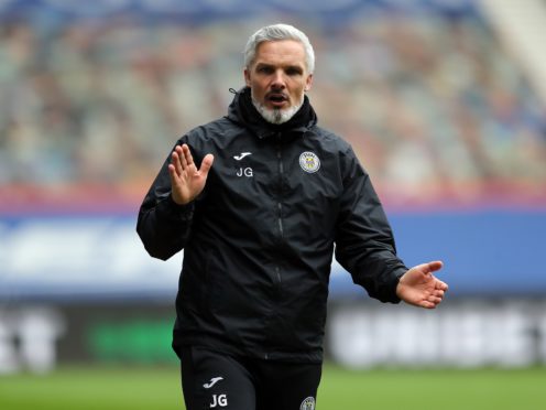 Jim Goodwin has re-evaluated his targets (Jane Barlow/PA)