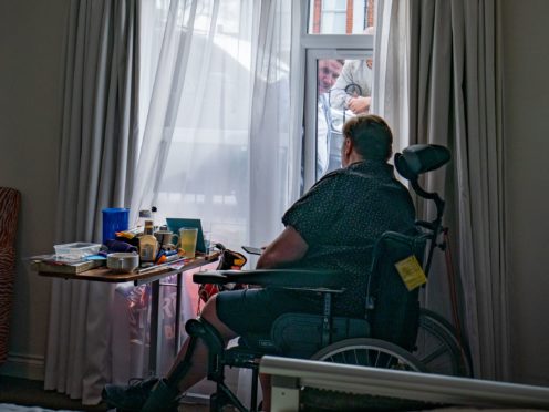 Campaigners argued previously that by imposing a blanket ban, regardless of the health of the individual, the Government was acting unlawfully (Aaron Chown/PA)