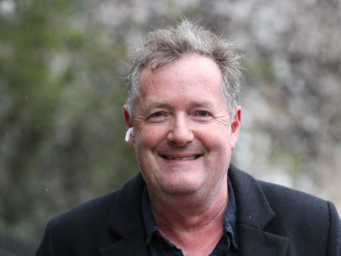 Piers Morgan said the British public backs him in his row with Meghan and Harry (Jonathan Brady/PA)