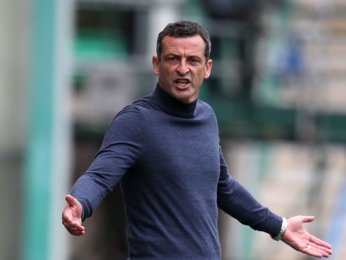 Hibernian manager Jack Ross looking for Ibrox win (Andrew Milligan/PA)
