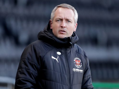 Blackpool manager Neil Critchley hailed the form of Jerry Yates after thrashing Gillingham (Richard Sellers/PA)