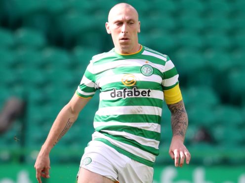 Celtic’s Scott Brown will be Aberdeen player/coach next season (Andrew Milligan/PA)