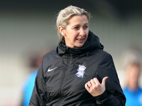 Carla Ward says the issues at Birmingham are being addressed (John Walton/PA)