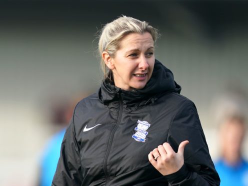 Birmingham City Women’s youngster Layla Banaras has been covering herself with water to remain hydrated while fasting for Ramadan says manager Carla Ward (John Walton/PA)
