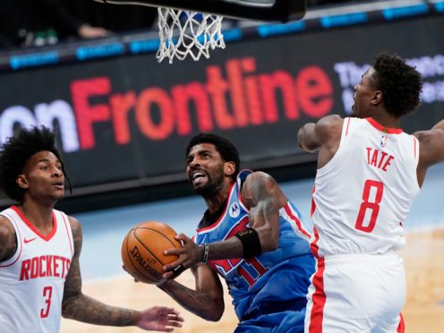 The Brooklyn Nets topped the Eastern Conference for the first time since 2003 after fighting their way back to defeat the Houston Rockets (Frank Franklin II/AP)
