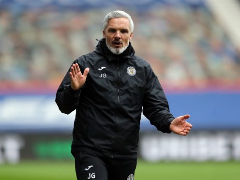 St Mirren manager Jim Goodwin, pictured, is losing youngster Dylan Reid to exams (Jane Barlow/PA)