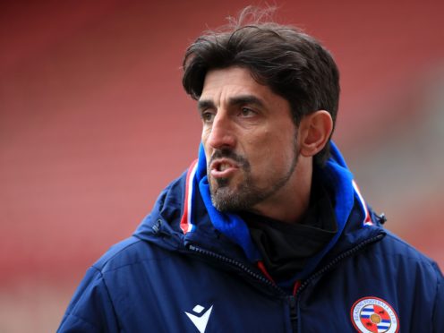 Reading manager Veljko Paunovic was disappointed with his side’s finishing at Luton (Mike Egerton/PA)