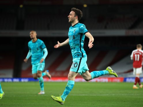 Diogo Jota bagged a brace (Adam Davy/PA)