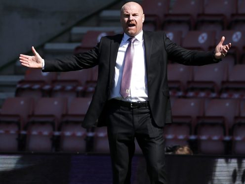 Burnley manager Sean Dyche felt his side should have had two second-half penalties in the 3-2 defeat at Southampton (Andrew Boyers/PA Images).